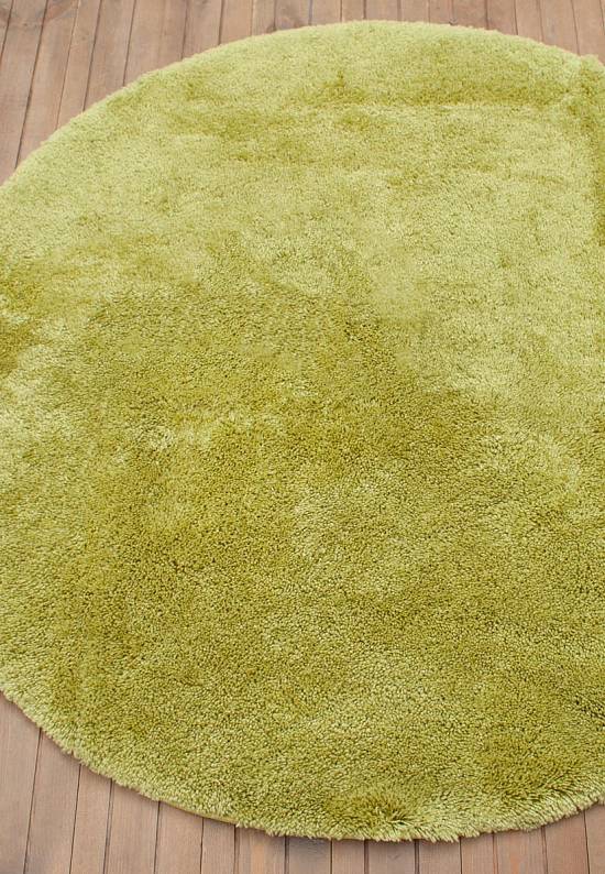 Оливковый мягкий коврик для ванной 3515 Pistachio