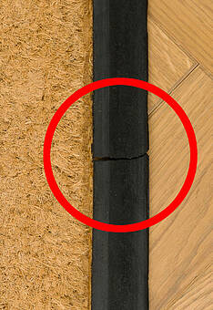 дефект входного коврика Doormat kokos Coco Ramp-CR-101 discount11