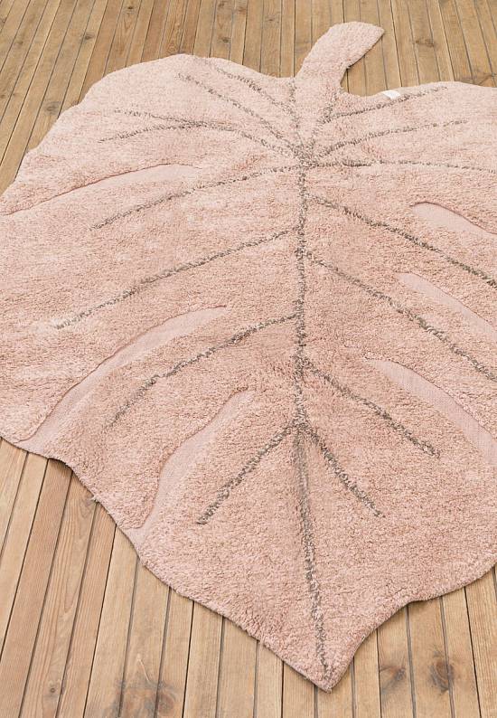 Детский стираемый ковер Monstera Vintage Nude