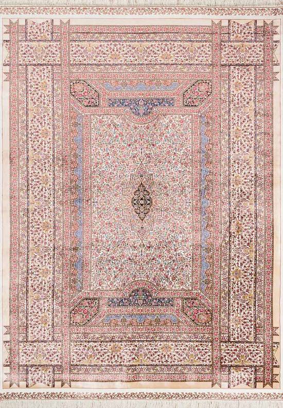 Иранский классический ковер Rose Garden-Cream