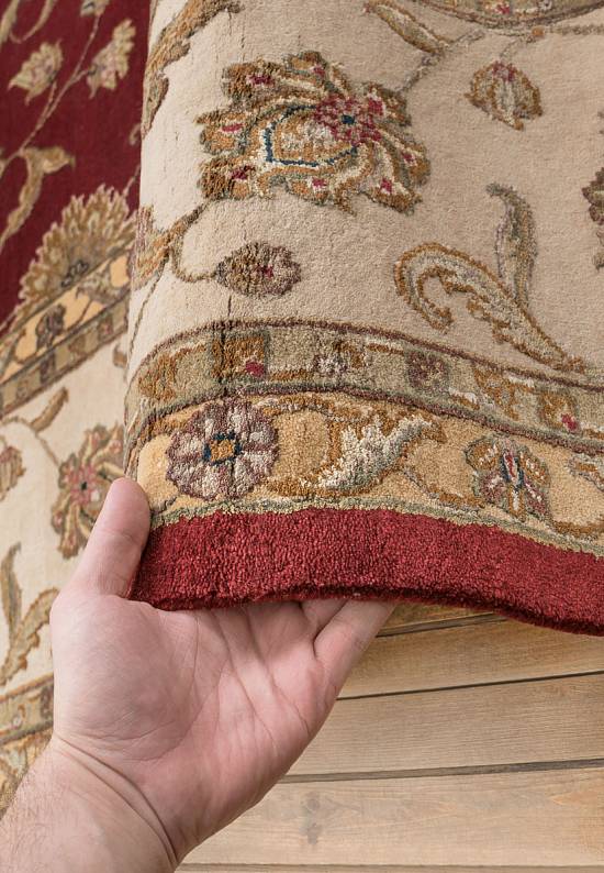 Элитный ковер ручной работы 10/10 NS-9126 Red-Ivory