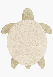дизайн ковра ручной работы Lorena Canals Cotton Sea Turtle фигура