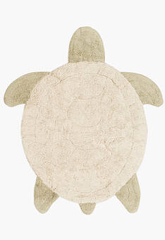 дизайн ковра ручной работы Lorena Canals Cotton Sea Turtle фигура