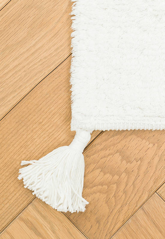 Хлопковый ковер CBN Plain White