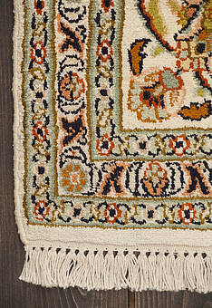 фрагмент ковра Cashmir 243523-Nain beige/green