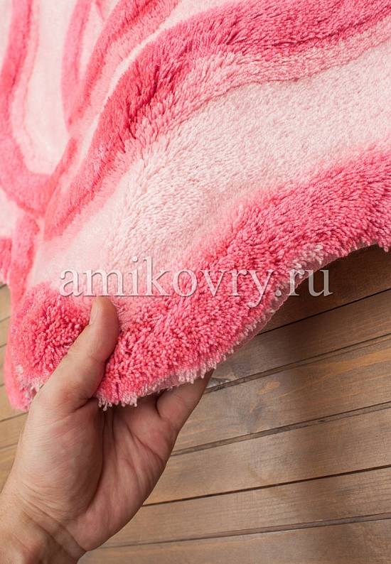 Коврик для ванной Confetti Bath Elite Afrodis 168 Light Fuchsia фигура