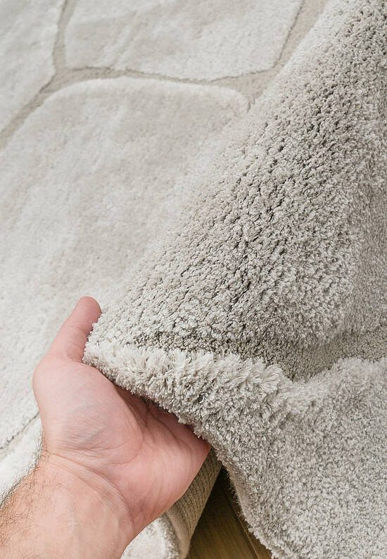 Пушистый ковер из полиэстера RN5471-R803