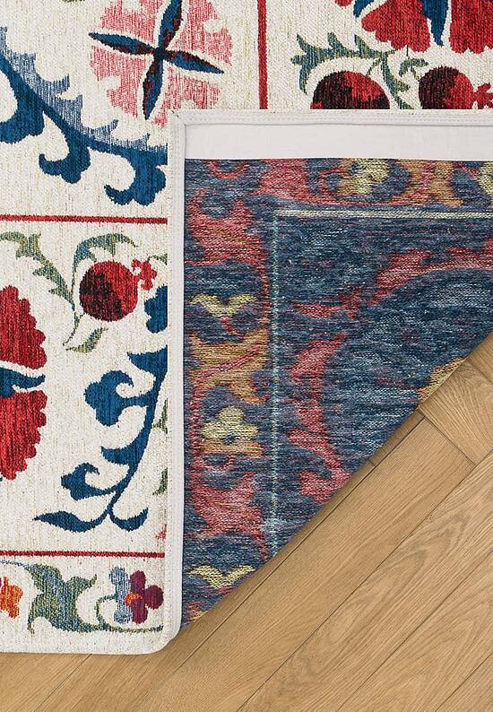 Винтажный безворсовый ковер LM6079-L390