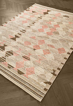 ковер в перспективе Manifest RE-1332 5/16 Soft Gold/Light Coral