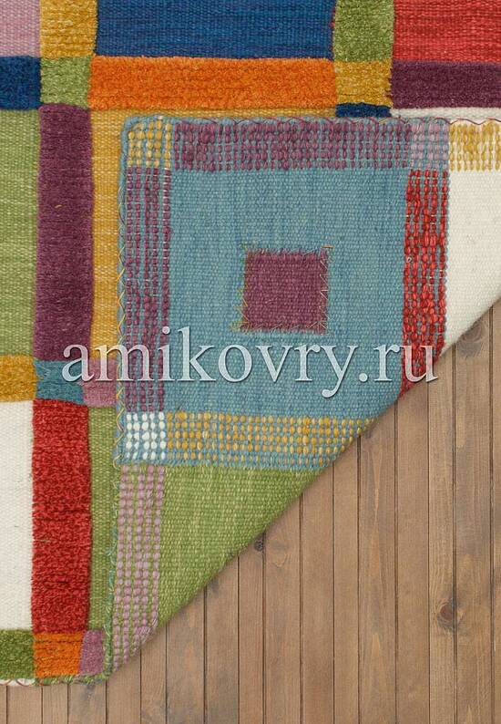 Современный ковер ручной работы из Турции 7577-Multy