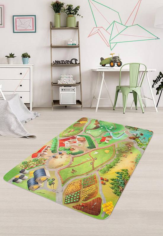 Детский мягкий игровой коврик Ferme