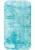 Бирюзовый мягкий коврик для ванной 3533 Glass Green