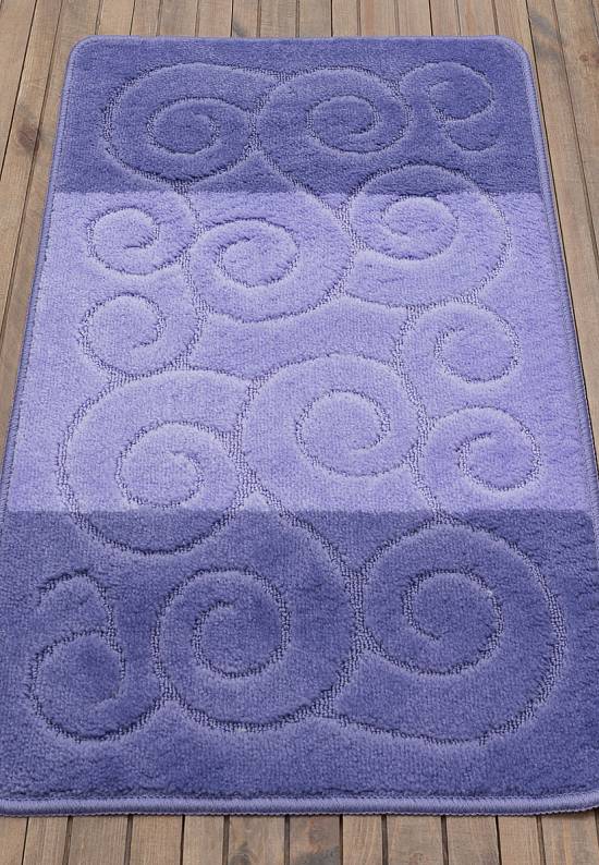 Сиреневый коврик для ванной Sile 2539 Dark Lilac