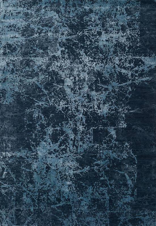 Дизайнерский ковер ручной работы Ocean Blue