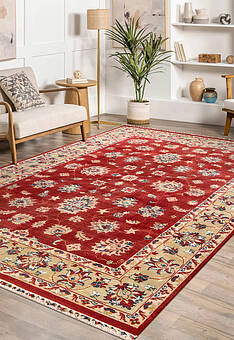 ковер в интерьере Harem HRM 904 Red Beige