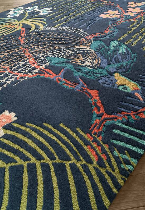 Дизайнерский ковер ручной работы Rain Forest-50708