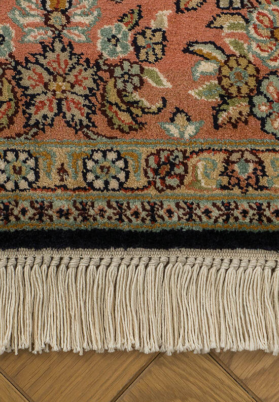 Шелковый ковер ручной работы IIST-GI57KE7N7 Blue Birds