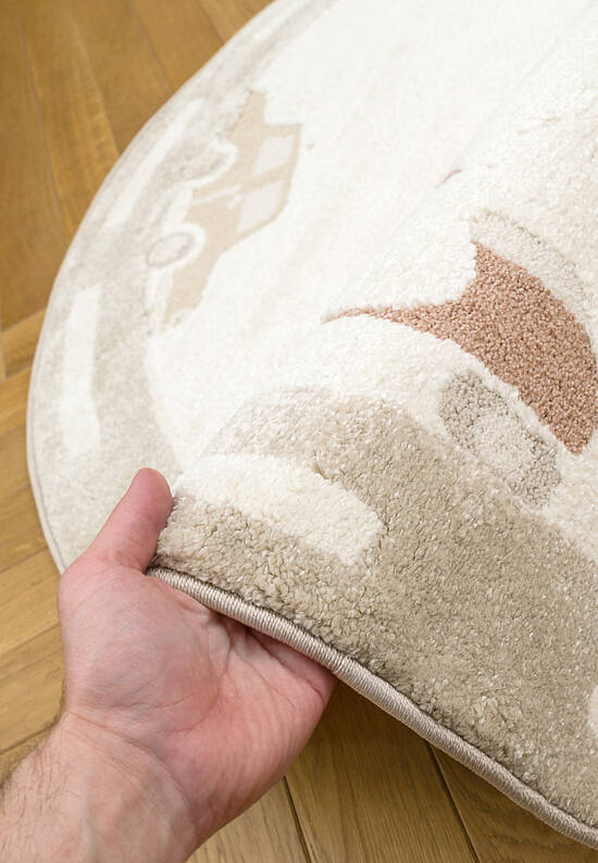 Детский ковер PCL 01 Cream Multy