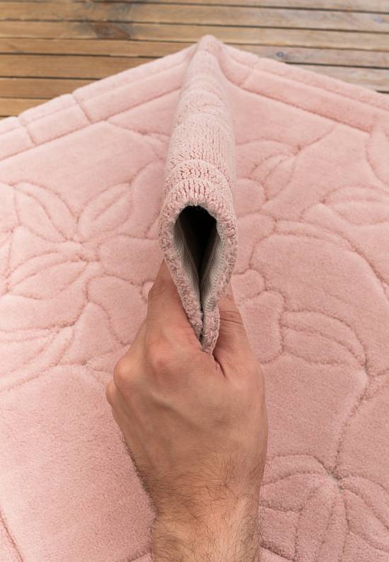 Светлый коврик для ванной  Pedina 03 Dusty Rose