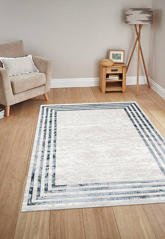 Высокоплотный мягкий ковер PM04-Mavi