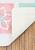 Пастельный коврик для ванной Samyeli 807 Pastel Pink