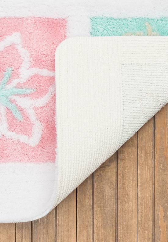 Пастельный коврик для ванной Samyeli 807 Pastel Pink