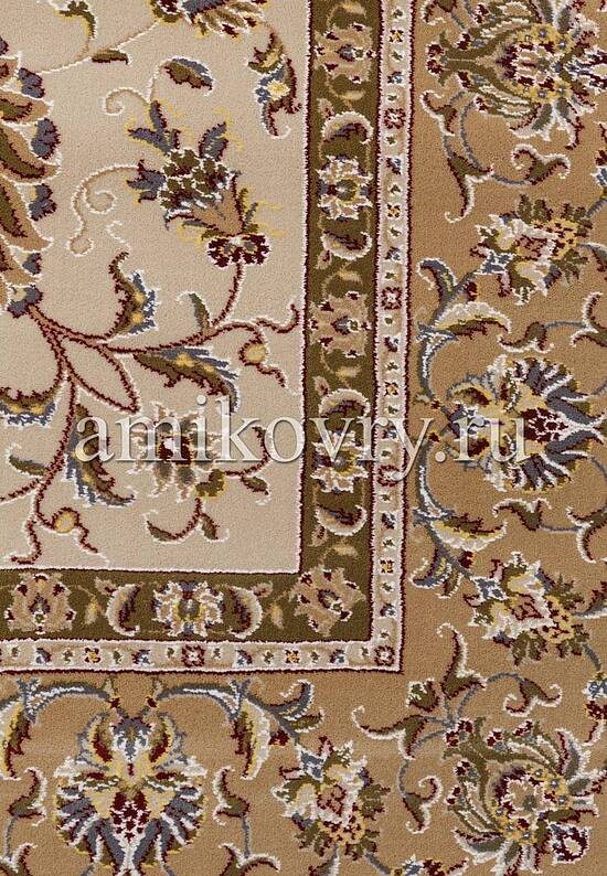 Классический шерстяной ковер из Ирана Brilliant Nain 4.75193-cream
