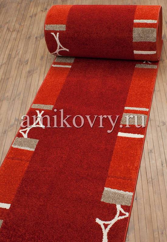 Синтетическая ковровая дорожка 3019-8S07