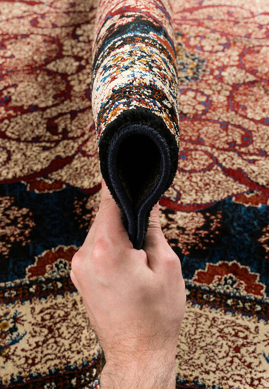 Иранский синтетический ковер FA5739-F9