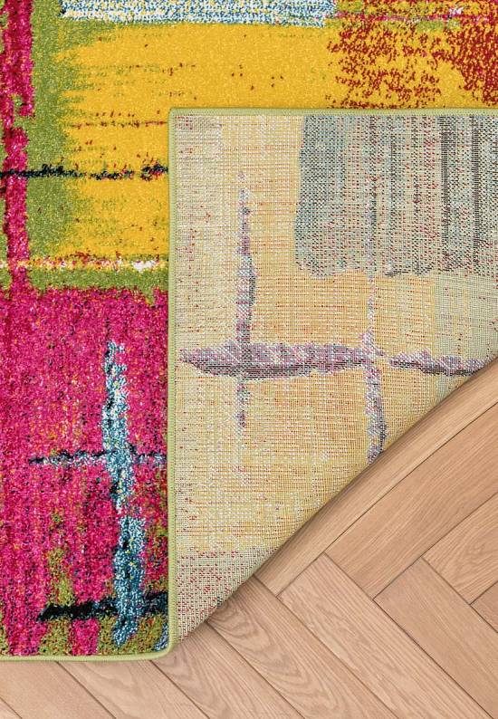 Недорогой синтетический ковер 2748-Multicolor