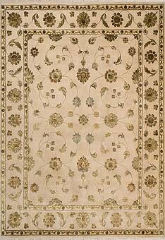 дизайн ковра Kashan gold Ivory