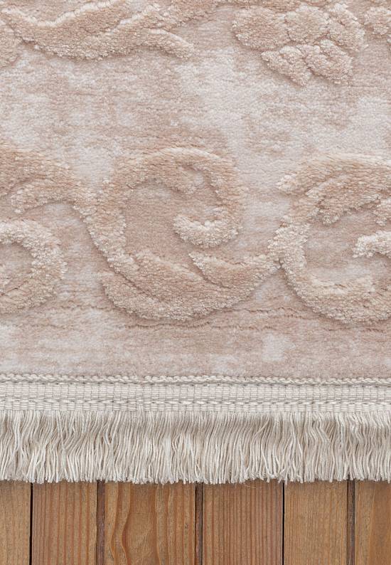 Турецкий однотонный ковер из акрила 5325 Beige