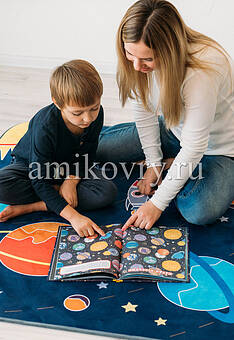 игровой коврик в интерьере Matlig 0334 Открытый космос