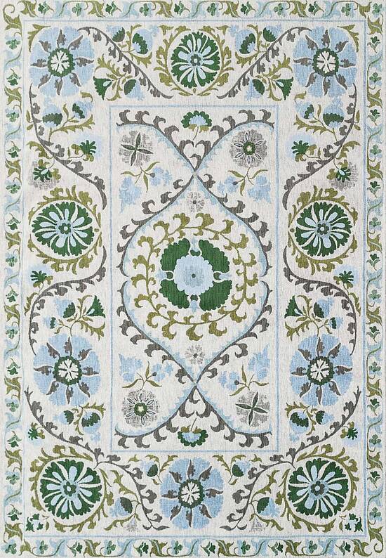 Винтажный безворсовый ковер LM6079-L393