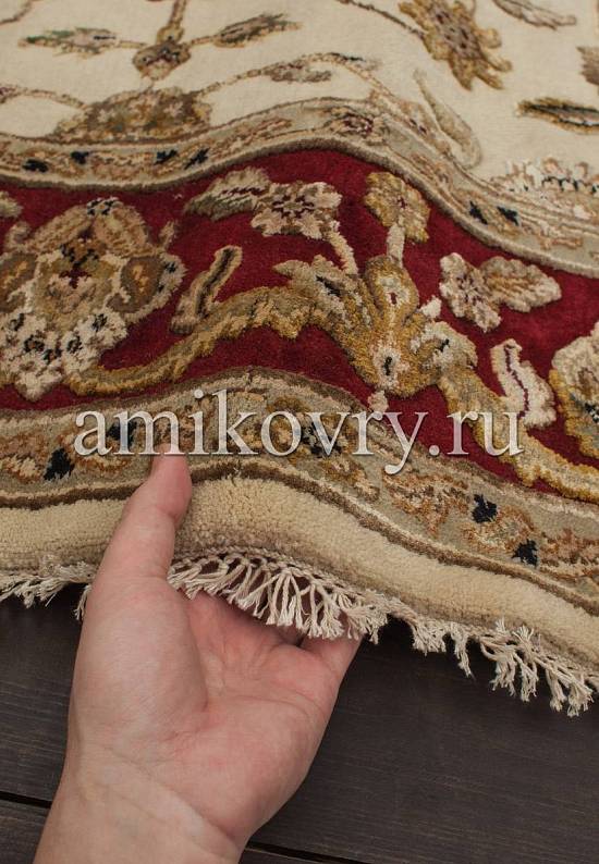 Элитный ковер ручной работы 10/10 CH-102-Ivory/Red