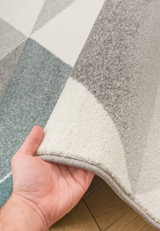 Недорогой современный ковер F276-Gray