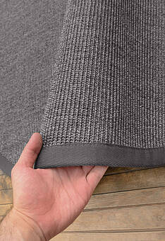 фактура циновки Sisal Livos-Grey