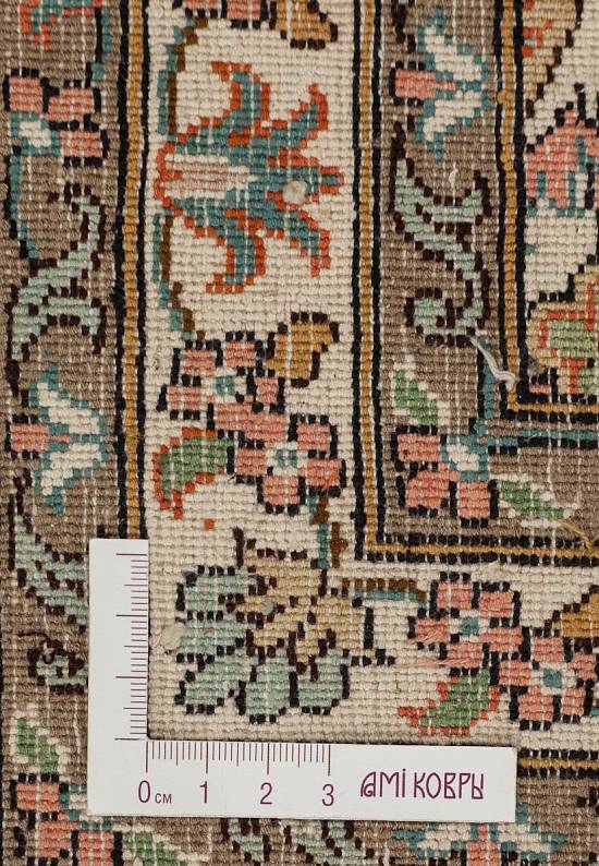 Шелковый ковер ручной работы из Индии 243219-Afshar beige/beige