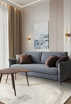 ковер в интерьере Florida RF6011-R78