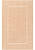 Бежевый коврик для ванной из хлопка Beige
