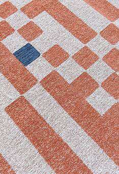 безворсовый ƒфрагмент безворсового ковра Shapes LS5226-L270