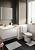 Серый комплект ковриков для ванной комнаты и туалета Symphony 2504 Platinum PS