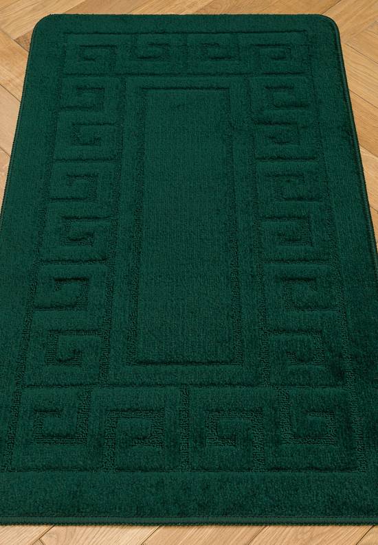 Зеленый коврик для ванной Ethnic 2536 Hunter Green