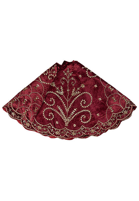 Коврик-юбка под ёлку