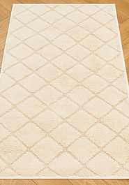 коврик для ванной в перспективе Confetti Bath Cotton Uni 17714 1640 Naturel-Ecru