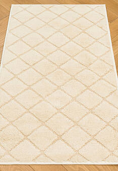 коврик для ванной в перспективе Confetti Bath Cotton Uni 17714 1640 Naturel-Ecru