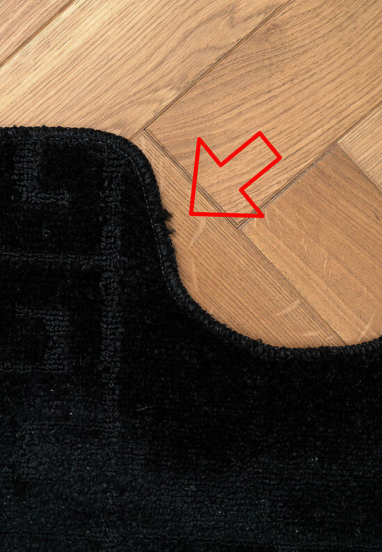 Черный комплект ковриков для ванной Ethnic 2513 Black BQ discount