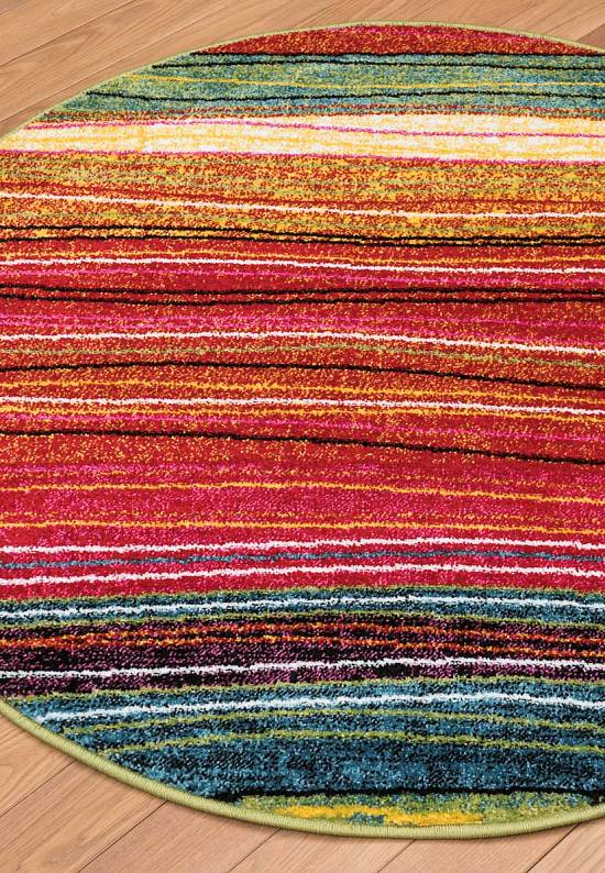 Недорогой синтетический ковер 2773-Multicolor