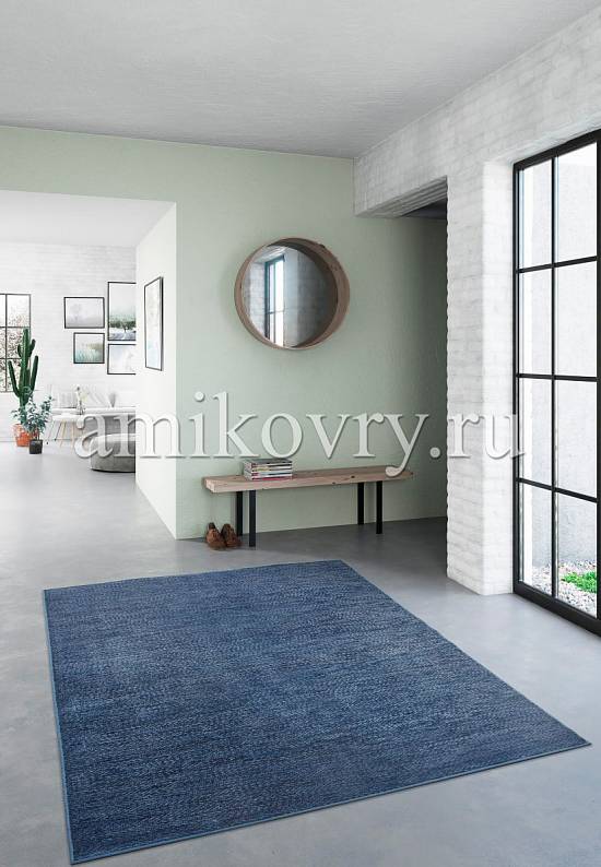 Бельгийский ковер в синих тонах BM072-B281