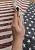 Безворсовый ковер из хлопка JHC-26 with stars and stripes